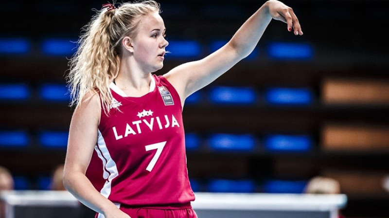 Marianna Kļaviņa: 24 punkti U19 čempionāta pusfinālā
Foto: FIBA