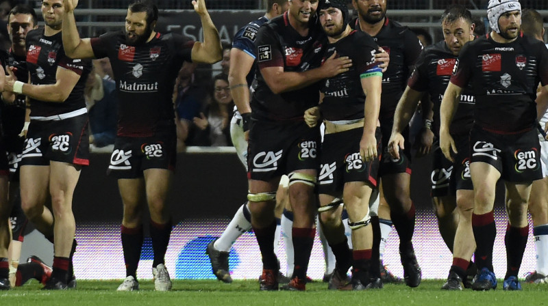 Lionas regbisti pēc izcīnītā panākuma
Foto: AFP/Scanpix