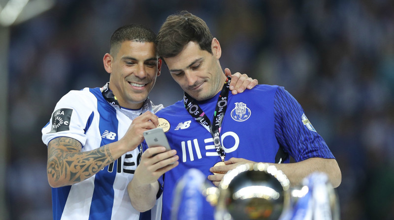 Ikers Kasiljass "Porto" čempionu svinībās
Foto: Sipa / Scanpix