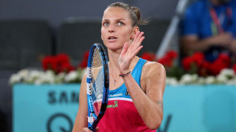 Karolīna Pliškova
Foto: Reuters/Scanpix