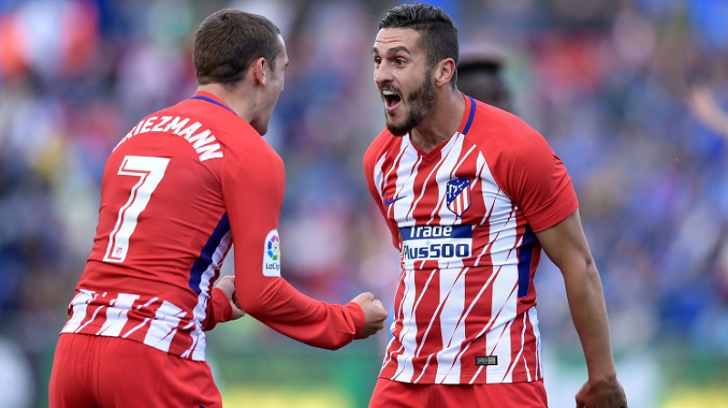 Antuāns Grīzmans un Koke
Foto: AFP/Scanpix