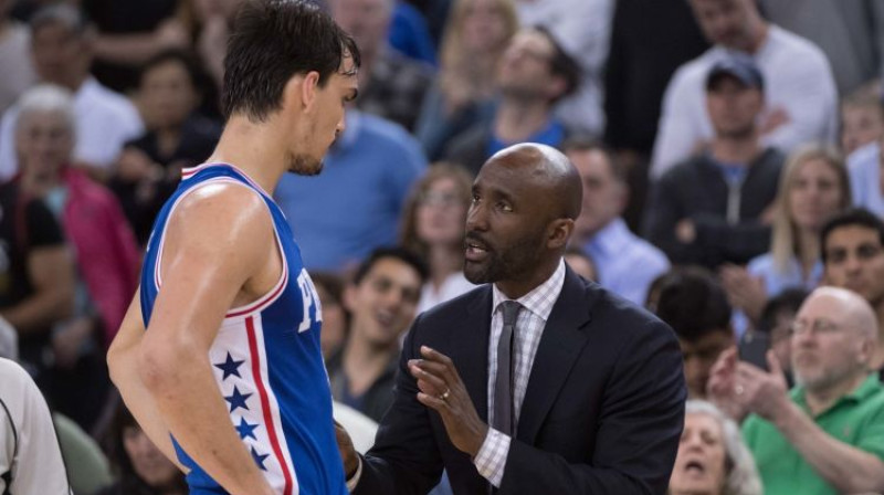 Dario Šaričs un Loids Pīrss
Foto: Kyle Terada-USA TODAY Sports