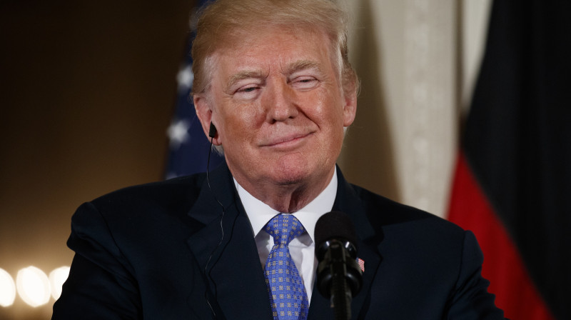 Donalds Tramps 
Foto: AP / Scanpix