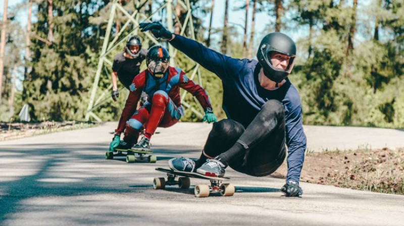 Ātrākie longbordisti treniņbraucienā
Foto: Alvils Bijons (Ponolau)