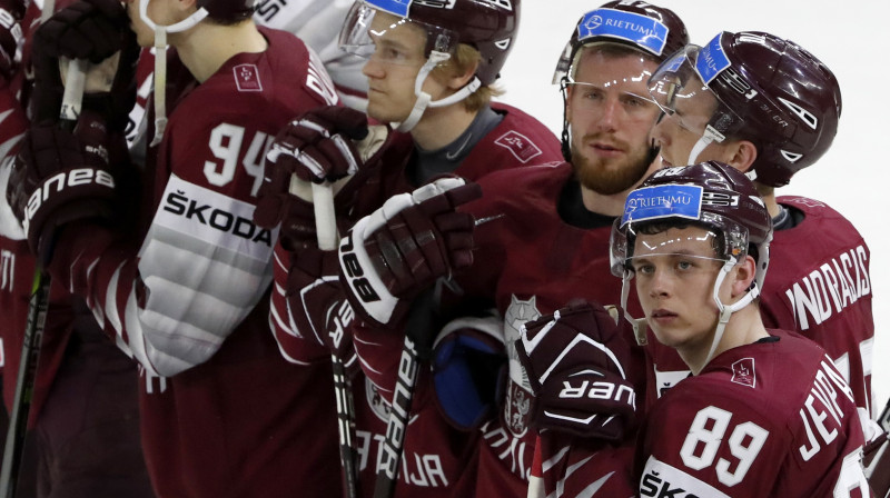 Latvijas hokeja valstsvienība
Foto: Reuters / Scanpix