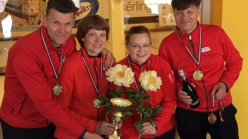 SK OB/Regžas komanda
Latvijas čempions jauktajām kērlinga komandām 2018