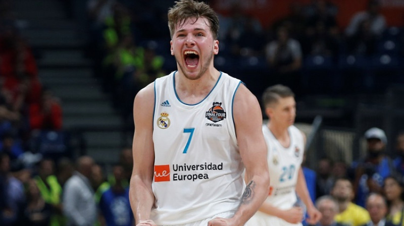 Luka Dončičs: Eirolīgas čempions un MVP 19 gadu vecumā
Foto: Reuters/Scanpix