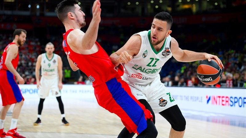 Maskavas CSKA pret Kauņas "Žalgiri"
Foto: "Turkish Airlines" Euroleague