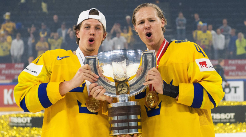 Rikards Rakels un Matīass Ekholms
Foto: imago/Scanpix