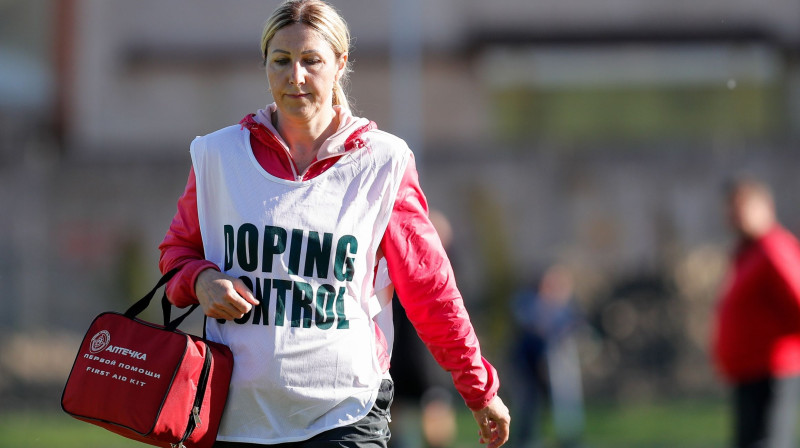 Dopinga kontroliere Krievijā
Foto: TASS/Scanpix