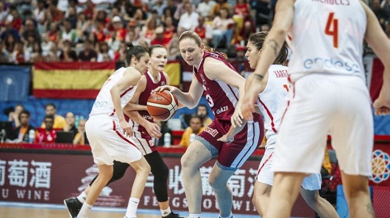 Aija Brumermane: pieci Eiropas finālturnīri un piecas sezonas Eirolīgā
Foto: FIBA