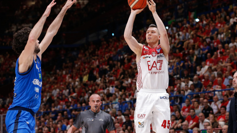 Dairis Bertāns 
Foto: Olimpia Milano