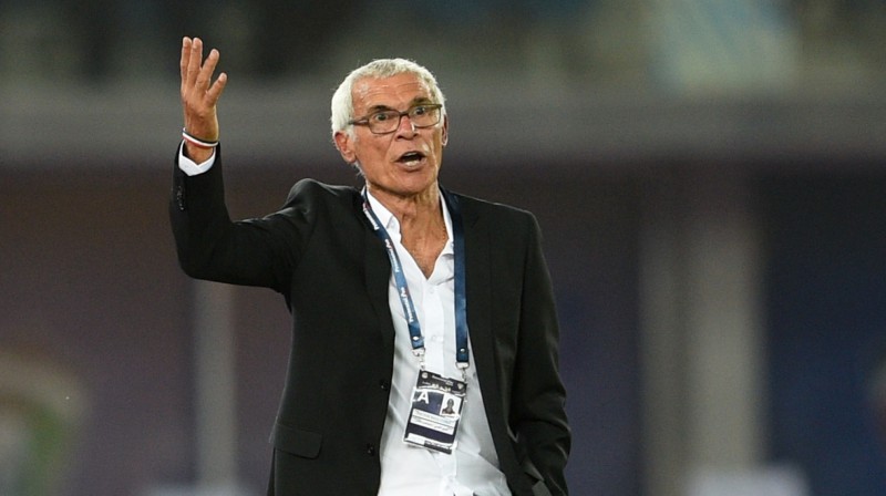 Ēģiptes izlases galvenais treneris Ektors Kūpers
Foto: EPA/Scanpix