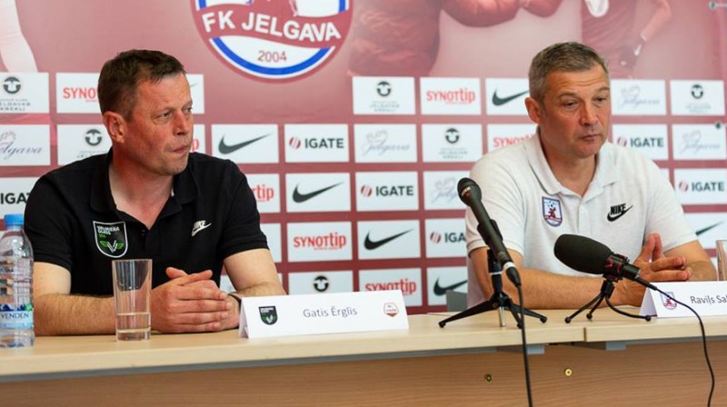 Gatis Ērglis un Raviļs Sabitovs
Foto: Raitis Supe