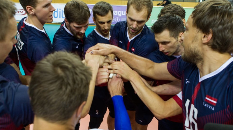 Latvijas volejbola izlase
Foto: LVF