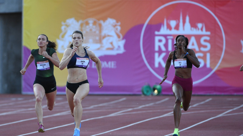 Sindija Bukša sacensībās Rīgas kausi
Foto: Romāns Kokšarovs/f64