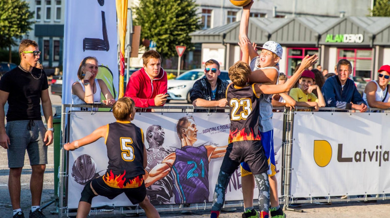 "Ghetto Basket" Kuldīgā 2017. gadā
Publicitātes foto