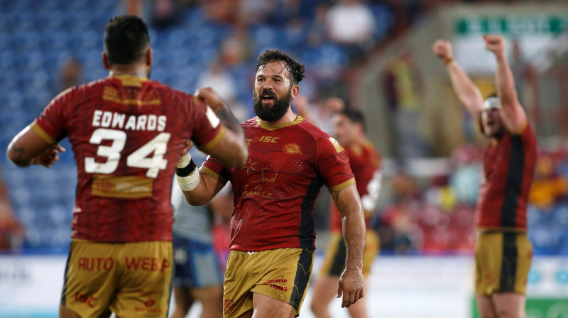 "Catalan Dragons" regbisti
Foto: Action Images/Scanpix