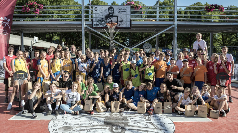 "Ghetto Basket" 3x3 skolu čempionāta laureāti
Publicitātes foto