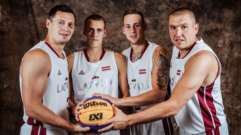 Latvijas 3x3 basketbola izlase
Foto: basket.lv