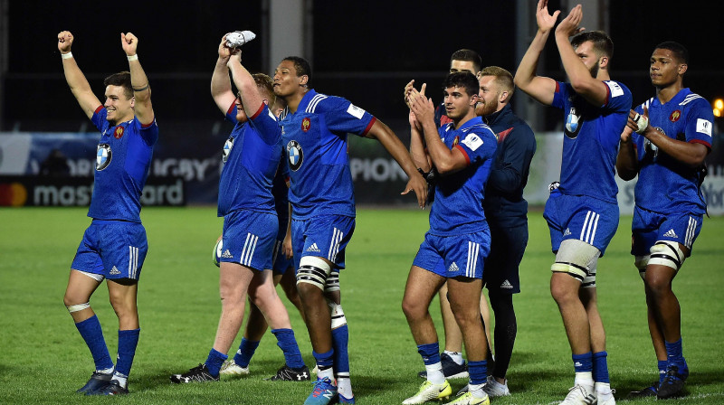 Francijas U20 regbija izlase
Foto: AFP/Scanpix