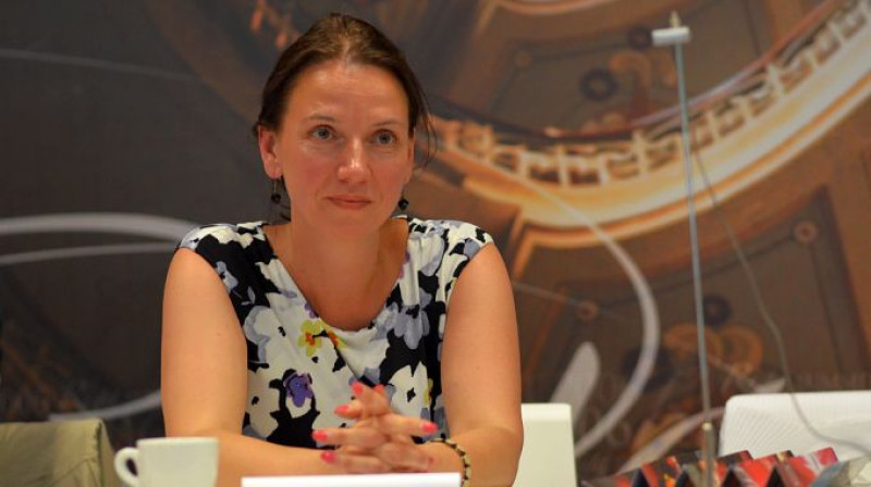 Latvijas Galda tenisa federācijas prezidente Ina Jozepsone
Foto: Aksels Ambergs