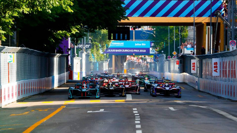 Cīrihes "ePrix" starts
Foto: ABB Formula E