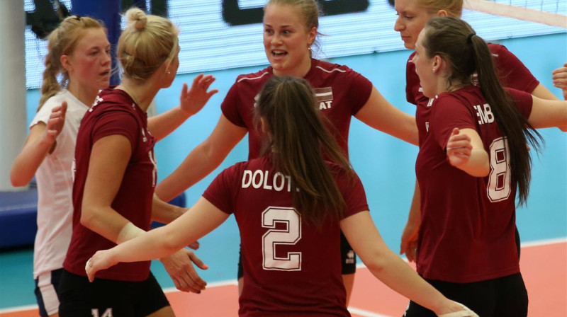 Tāda Latvijas izlase pret Bosniju un Hercegovinu izskatījās pirms gada. Kāda tā būs tagad?
Foto: www.cev.lu