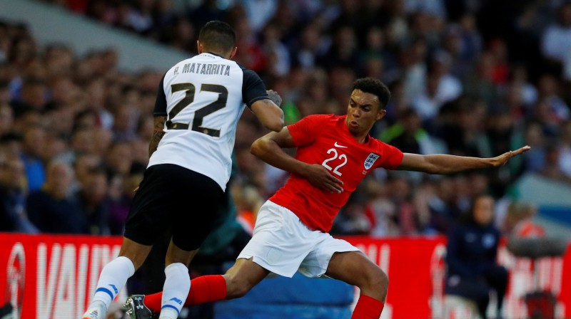 Ronalds Matarrita pret Anglijas izlasi
Foto: Reuters/Scanpix