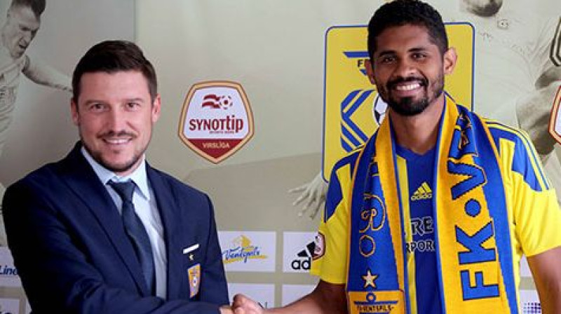 Andrejs Butriks un Ēliu
Foto: FK Ventspils