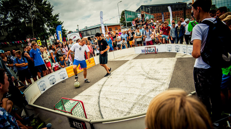 "Ghetto Football" turnīrs "Panna 1vs1"
Publicitātes foto