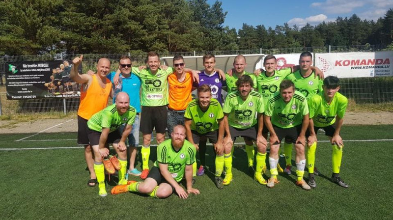 Dažādu sporta veidu klubs "Traktors" pēc Latvijas kausa otrās kārtas pirmā posma pārvarēšanas
Foto: DSVK "Traktors" Facebook lapa