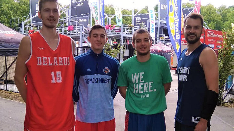 Baltkrievijas komanda "Vim Union" ieradusies Grīziņkalnā