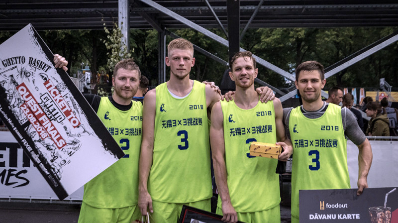 Krievijas "Leningrad" 3x3 basketbolisti uzvarējuši Grīziņkalnā
Publicitātes foto