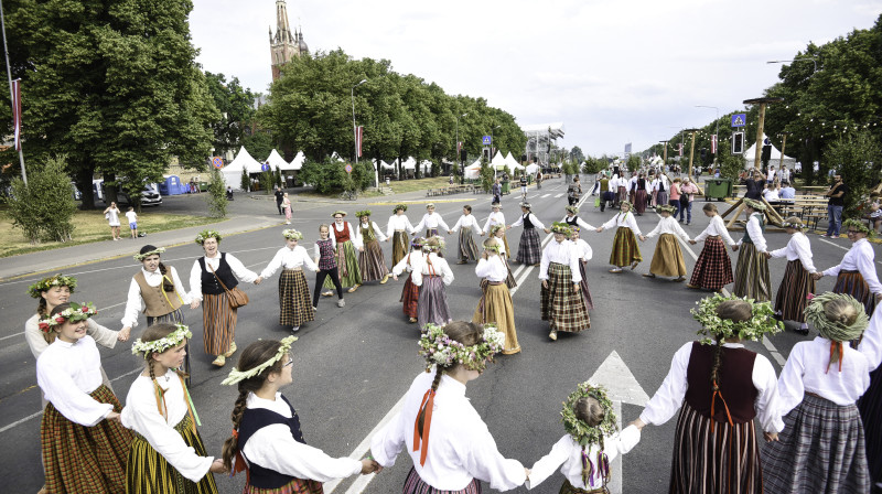 Noskaņa 11. novembra krastmalā 21.06.2018. Starptautiskā festivāla “Baltica 2018” noslēguma pasākumā. Foto: F64