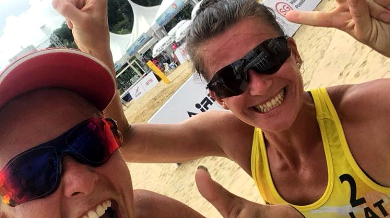 Alise Lece un Ilze Liepiņlauska
Foto: facebook.com/leceliepinlauska