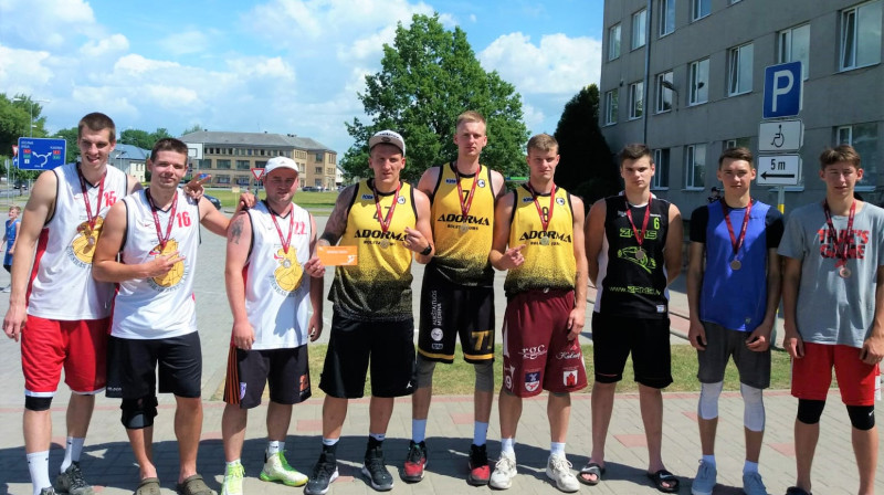 "ProBasketball" Vīriešu grupas Bauskas posma labākās komandas
Publicitātes foto