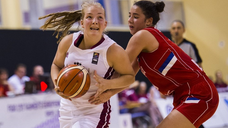 Laura Meldere: deviņi punkti ceturtajā ceturtdaļā
Foto: FIBA