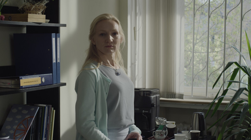 Guna Zariņa filmā "Elpa marmorā"