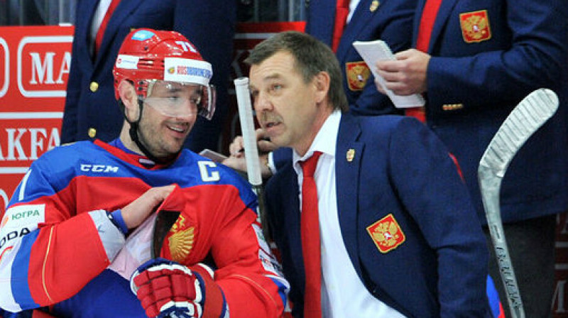 Iļja Kovaļčuks un Oļegs Znaroks 
Foto: Aleksejs Ivanovs, sport-express.ru