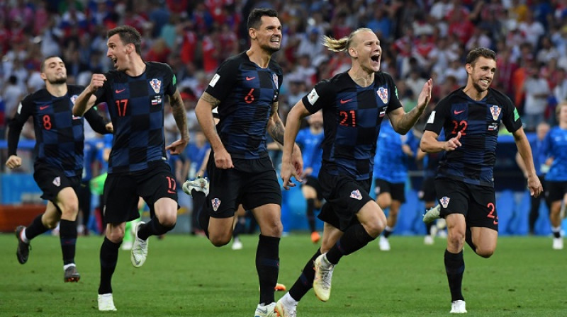 Horvāti var līksmot
Foto: AFP/Scanpix