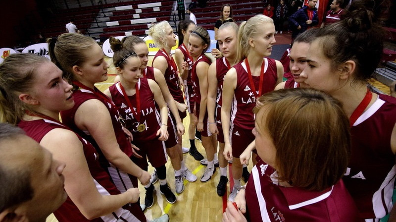 Latvijas U18 meitenes
Foto: basket.ee