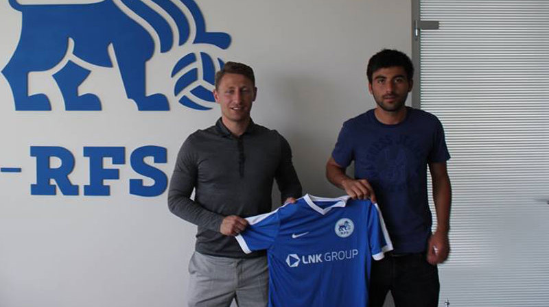 Irakli Siharulidze (pa labi)
Foto: facebook/fkrfs