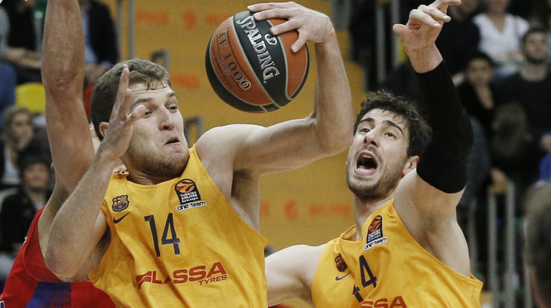 Saša Vezenkovs un Ante Tomičs 
Foto: TASS / Scanpix