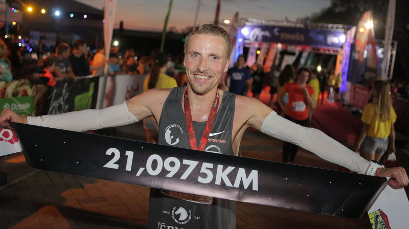 Jānis Girgensons pēc uzvaras Jelgavā
Foto: Jelgavas Vēstnesis