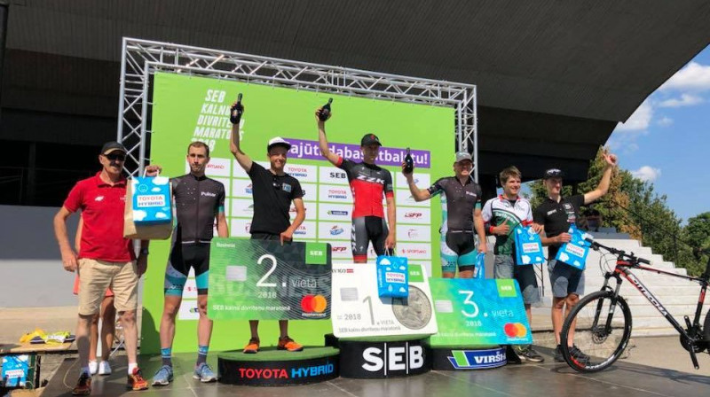 SEB MTB Kuldīgas posma laureāti
Foto: Igo Japiņa sporta aģentūra