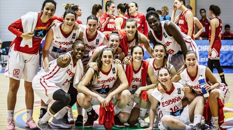 Spānijas U20 basketbolistes
Foto: FIBA