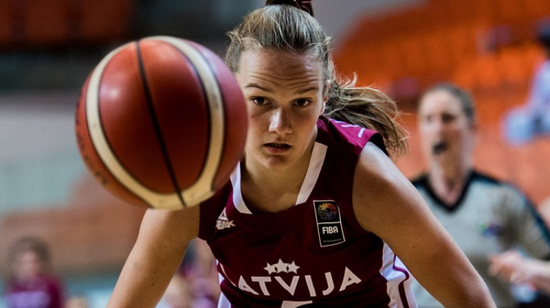Ketija Vihmane: 13 punkti pārbaudes spēlē pret ASV 
Foto: FIBA