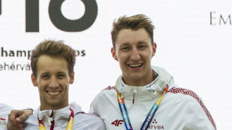 Ruslans Nakoņečnijs un Pāvels Švecovs
Foto: Buza Virág / pentathlon.hu