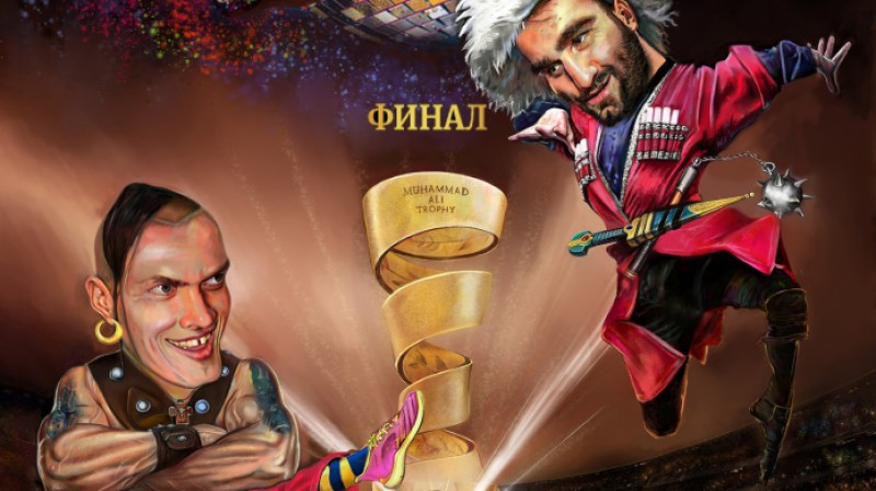 Olensandrs Usiks un Murats Gasijevs
Zīmējums: Ali Bilalov ft. cuHyc / vk.com/alibilalov